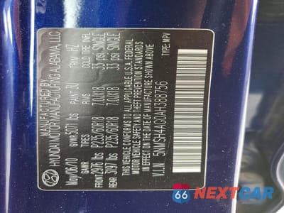 Zdjęcie 13 z 13 samochodu: 2010 HYUNDAI SANTA FE SE VIN:5NMSH4AG0AH388756 - miniatura