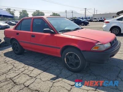 Czwarte zdjęcie samochodu z boku: 1991 TOYOTA COROLLA BASE VIN:1NXAE91A3MZ245564 - miniatura