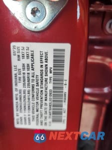 Zdjęcie 14 z 14 samochodu: 2020 HONDA CR-V EXL VIN:7FART6H83LE010933 - miniatura
