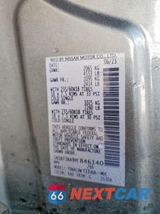 Zdjęcie 13 z 13 samochodu: 2023 NISSAN ROGUE SV VIN:5N1BT3BA9PC846140 - miniatura