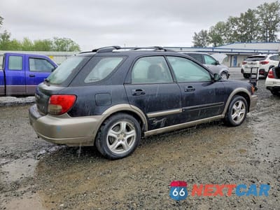 Trzecie zdjęcie samochodu z tyłu: 2002 SUBARU IMPREZA OUTBACK SPORT VIN:JF1GG68592G826570 - miniatura