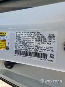 Zdjęcie 14 z 14 samochodu: 2026 HONDA CR-V EX VIN:2HKRS4H40TH413110 - miniatura