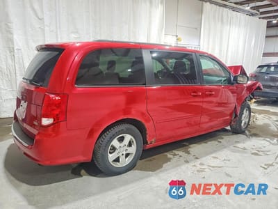 Trzecie zdjęcie samochodu z tyłu: 2013 DODGE GRAND CARAVAN SXT VIN:2C4RDGCG3DR655763 - miniatura