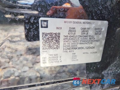 Zdjęcie 13 z 13 samochodu: 2019 CHEVROLET TRAVERSE HIGH COUNTRY VIN:1GNERNKW0KJ320434 - miniatura
