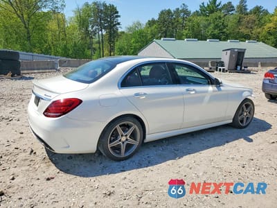 Trzecie zdjęcie samochodu z tyłu: 2016 MERCEDES-BENZ C 300 4MATIC VIN:55SWF4KB5GU099942 - miniatura