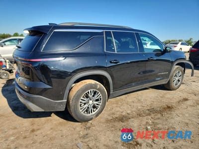 Trzecie zdjęcie samochodu z tyłu: 2024 CHEVROLET TRAVERSE LT VIN:1GNERGKS0RJ179531 - miniatura