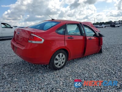 Trzecie zdjęcie samochodu z tyłu: 2008 FORD FOCUS S VIN:1FAHP34N98W195567 - miniatura