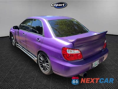 Trzecie zdjęcie samochodu z tyłu: 2005 SUBARU IMPREZA WRX VIN:JF1GD29675G509707 - miniatura