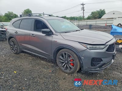 Czwarte zdjęcie samochodu z boku: 2022 ACURA MDX TYPE S ADVANCE VIN:5J8YD8H81NL000600 - miniatura