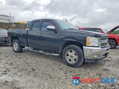 Czwarte zdjęcie samochodu z boku: 2012 CHEVROLET SILVERADO K1500 LT VIN:1GCRKSE74CZ140796 - miniatura