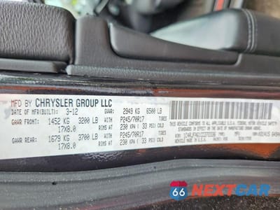 Zdjęcie 13 z 13 samochodu: 2012 JEEP GRAND CHEROKEE LAREDO VIN:1C4RJFAG1CC272336 - miniatura
