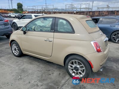 Drugie zdjęcie samochodu z przodu: 2012 FIAT 500 POP VIN:3C3CFFDR4CT196558 - miniatura