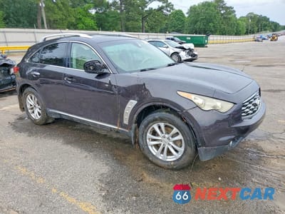 Czwarte zdjęcie samochodu z boku: 2009 INFINITI FX35 BASE VIN:JNRAS18W09M150676 - miniatura