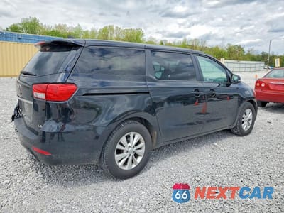 Trzecie zdjęcie samochodu z tyłu: 2018 KIA SEDONA LX VIN:KNDMB5C18J6380250 - miniatura