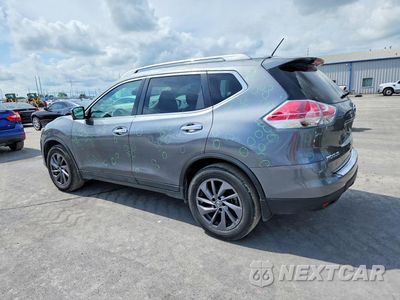 Drugie zdjęcie samochodu z przodu: 2016 NISSAN ROGUE SL VIN:5N1AT2MV5GC851583 - miniatura
