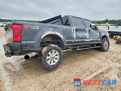 Trzecie zdjęcie samochodu z tyłu: 2022 FORD F250 SUPER DUTY VIN:1FT7W2BT9NED51970 - miniatura