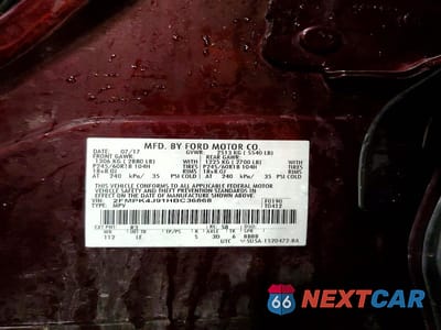 Zdjęcie 14 z 14 samochodu: 2017 FORD EDGE SEL VIN:2FMPK4J91HBC36868 - miniatura