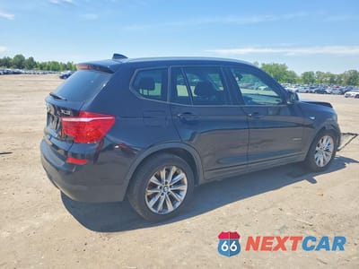 Trzecie zdjęcie samochodu z tyłu: 2015 BMW X3 XDRIVE28I VIN:5UXWX9C5XF0D56144 - miniatura