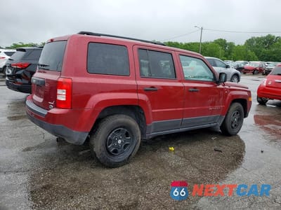 Trzecie zdjęcie samochodu z tyłu: 2016 JEEP PATRIOT SPORT VIN:1C4NJPBA4GD719899 - miniatura