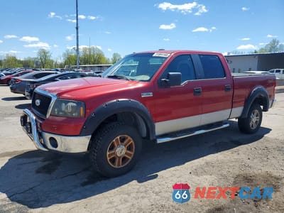 2007 FORD F150 SUPERCREW 1FTPW14537KC70993 - główne zdjęcie licytacji z USA - miniatura