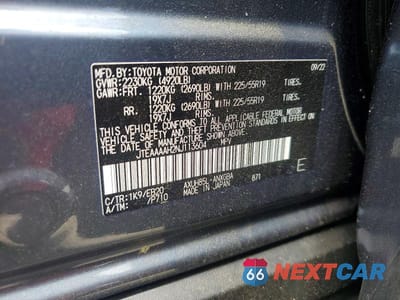 Zdjęcie 14 z 14 samochodu: 2022 TOYOTA VENZA XLE VIN:JTEAAAAH2NJ113604 - miniatura