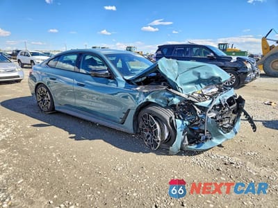 Czwarte zdjęcie samochodu z boku: 2025 BMW I4 XDRIVE 40 VIN:WBY43HD04SFU34048 - miniatura