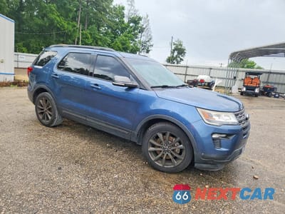 Czwarte zdjęcie samochodu z boku: 2018 FORD EXPLORER XLT VIN:1FM5K7D81JGA40312 - miniatura