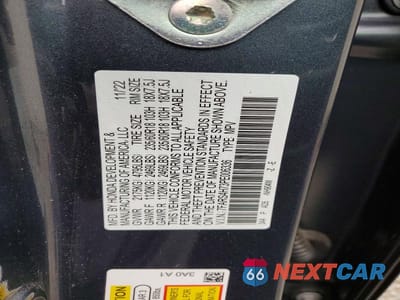 Zdjęcie 13 z 13 samochodu: 2023 HONDA CR-V EXL VIN:7FARS4H73PE006336 - miniatura