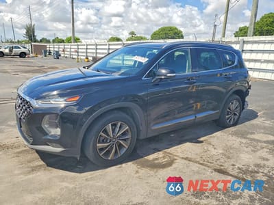 2019 HYUNDAI SANTA FE ULTIMATE 2.4L 5NMS5CAD2KH002056 - główne zdjęcie licytacji z USA - miniatura