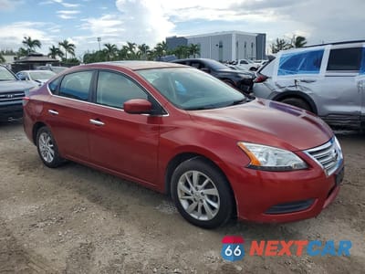 Czwarte zdjęcie samochodu z boku: 2015 NISSAN SENTRA SV VIN:3N1AB7AP7FY302678 - miniatura