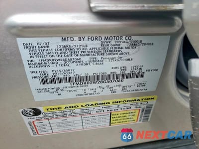 Zdjęcie 13 z 13 samochodu: 2008 FORD TAURUS X SEL VIN:1FMDK02W28GA07060 - miniatura