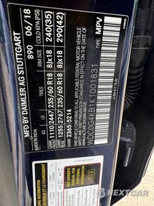 Zdjęcie 10 z 12 samochodu: 2019 MERCEDES-BENZ GLC 300 4MATIC VIN:WDC0G4KB1K1001831 - miniatura