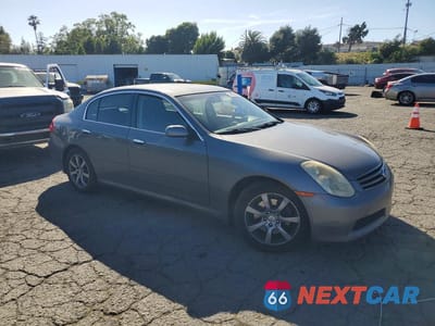 Czwarte zdjęcie samochodu z boku: 2005 INFINITI G35 BASE VIN:JNKCV51E75M217288 - miniatura