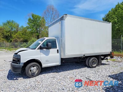 2021 CHEVROLET EXPRESS BOX TRUCK 1HA6GUC78MN001844 - główne zdjęcie licytacji z USA - miniatura