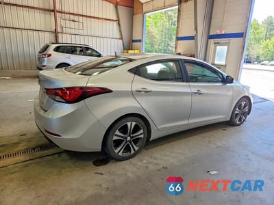 Trzecie zdjęcie samochodu z tyłu: 2014 HYUNDAI ELANTRA SPORT VIN:KMHDH4AH6EU130804 - miniatura