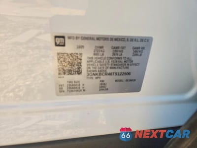 Zdjęcie 12 z 12 samochodu: 2026 CHEVROLET BLAZER 2LT VIN:3GNKBCR46TS122506 - miniatura