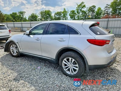 Drugie zdjęcie samochodu z przodu: 2014 INFINITI QX70 BASE VIN:JN8CS1MU7EM450971 - miniatura
