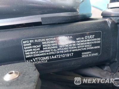 Zdjęcie 9 z 9 samochodu: 2007 SUZUKI GS500 VIN:VTTGM51A472101917 - miniatura