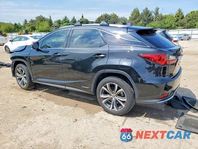 Drugie zdjęcie samochodu z przodu: 2021 LEXUS RX 450H VIN:2T2HGMDA9MC057538 - miniatura
