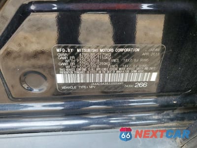 Zdjęcie 12 z 12 samochodu: 2018 MITSUBISHI OUTLANDER SE VIN:JA4AD3A38JJ005441 - miniatura