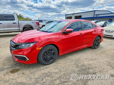 2020 HONDA CIVIC LX 2HGFC2F63LH552022 - główne zdjęcie licytacji z USA - miniatura