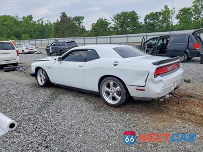 Drugie zdjęcie samochodu z przodu: 2013 DODGE CHALLENGER R VIN:2C3CDYBT4DH653430 - miniatura