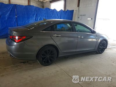 Trzecie zdjęcie samochodu z tyłu: 2011 HYUNDAI SONATA SE 2.0T VIN:5NPEC4AB7BH273446 - miniatura