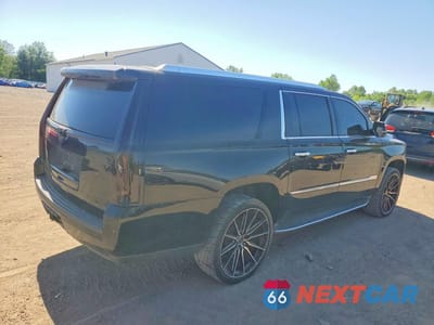Trzecie zdjęcie samochodu z tyłu: 2016 CADILLAC ESCALADE ESV VIN:1GYS3GKJ5GR324284 - miniatura