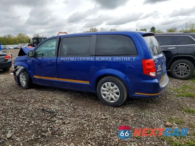 Drugie zdjęcie samochodu z przodu: 2018 DODGE GRAND CARAVAN SE VIN:2C4RDGBG4JR256163 - miniatura