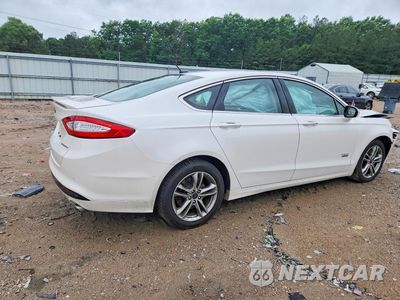 Trzecie zdjęcie samochodu z tyłu: 2016 FORD FUSION TITANIUM PHEV VIN:3FA6P0SU8GR189650 - miniatura