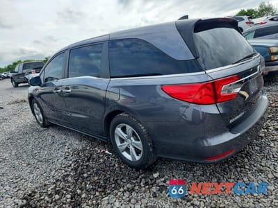 Drugie zdjęcie samochodu z przodu: 2018 HONDA ODYSSEY EX VIN:5FNRL6H5XJB076930 - miniatura