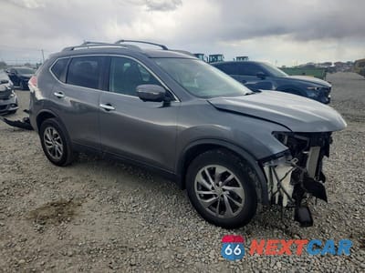 Czwarte zdjęcie samochodu z boku: 2015 NISSAN ROGUE SL VIN:5N1AT2MV9FC923206 - miniatura