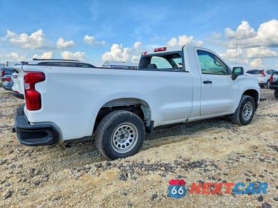 Trzecie zdjęcie samochodu z tyłu: 2020 CHEVROLET SILVERADO C1500 VIN:3GCNWAEH0LG212695 - miniatura