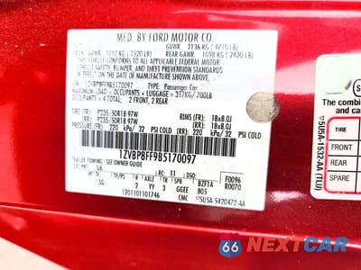 Zdjęcie 12 z 12 samochodu: 2011 FORD MUSTANG GT VIN:1ZVBP8FF9B5170097 - miniatura